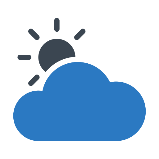 clouds with sun